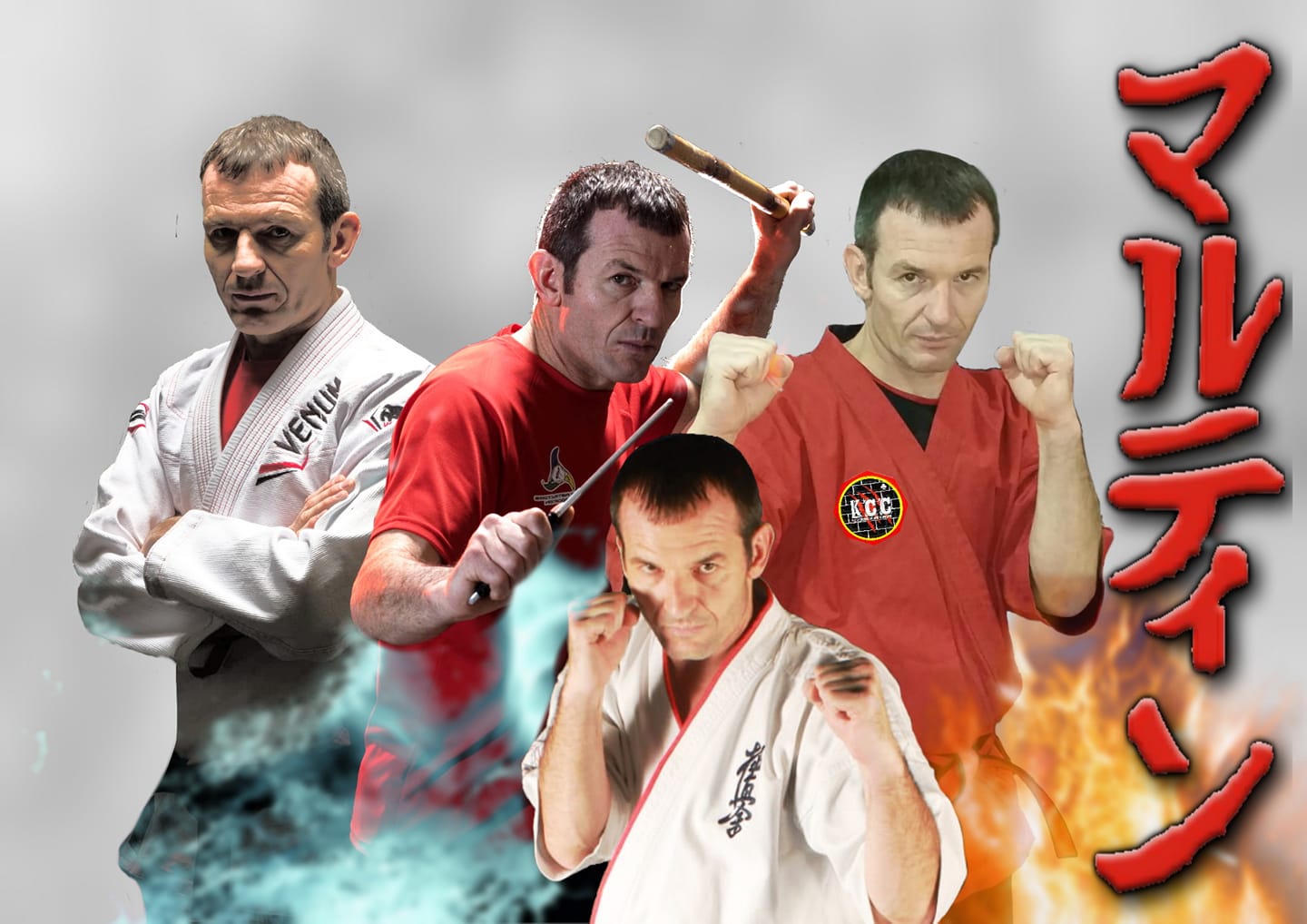 Paulino_MARTIN_PEREZ Kajukenbo close Combat France Logo